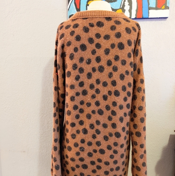 Madewell Leopard Spot Sweater Dress - Picture 5 of 8
